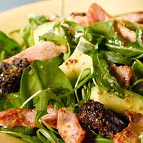 Bacon and Black Pudding Salad