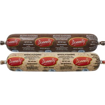 Donnelly Black & White Pudding (8oz) 8 Pack
