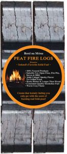 Irish Peat Briquettes (2 Fire Logs)