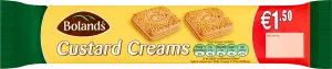 Bolands Custard Creams PM  150g (5.3oz)