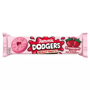Burtons Jammie Dodgers Fruity Strawberry 140g (4.9oz)