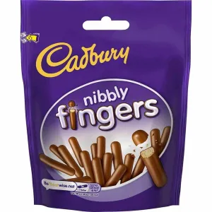 Cadbury's Chocolate Mini Fingers Pouch 125g (4.4oz)