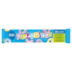 Fox's Party Rings 125g (4.4oz)