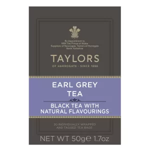 Taylors Earl Grey Teabags 20's 50g (1.8oz)