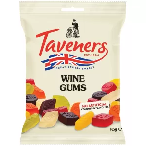 Taveners Wine Gums 165g (5.8oz) 2 Pack