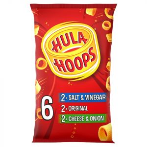KP Hula Hoops Family 6 Pack 144g (5.1oz)