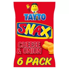 Tayto Snax 6 Pack 102g (3.6oz)