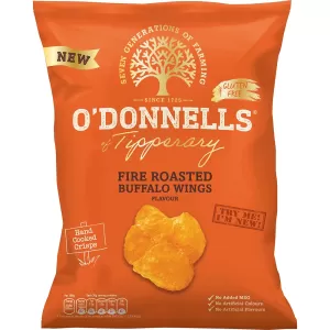 O' Donnells Fire Roast Buffalo Wing 125g (4.4oz) 3 Pack