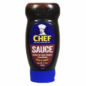 Chef Brown Sauce Squeezy 485g (17.1oz)