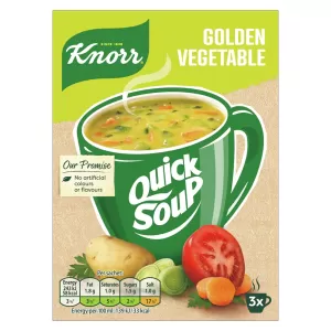 Knorr Quick Soup Golden Vegetable 3 Pk 48g (1.7oz)