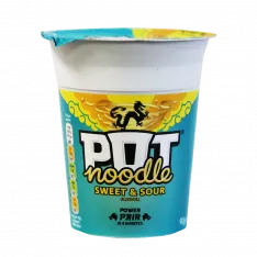 Pot Noodles Sweet & Sour 90g (3.2oz) - Sell by 10/31/2026