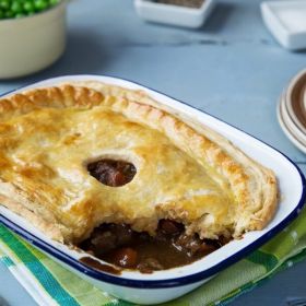 Beef & Guinness Pie