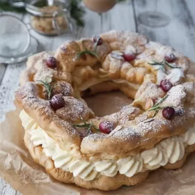 Christmas Choux Wreath