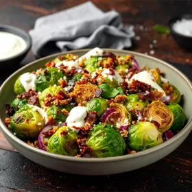 Brussel Sprouts Crumble