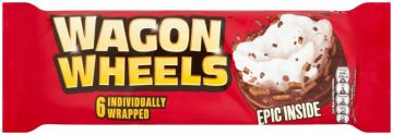 Burtons Wagon Wheels 6s 220g (7.8oz)