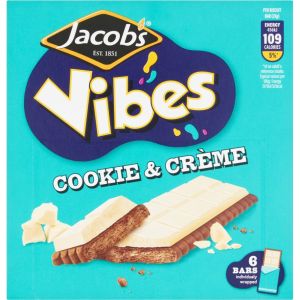 Jacobs Vibes Cookies n Crme 126g (4.4oz)-Sell by 8/10/2025