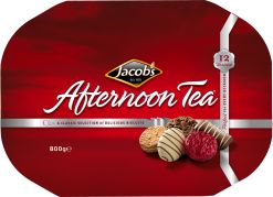 Jacobs Afternoon Tea Tin 800g (28.2oz)-Sell by 5/30/2026