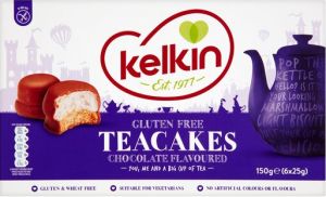 Kelkin Gluten Free Tea Cakes 150g (5.3oz)-Sell by 12/19/2025