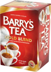 Barrys Tea Gold 40 Bags  125g (4.4oz)