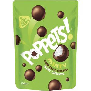 Poppets Mint Cream Pouch 130g (4.6oz)-Sell by 7/9/2025