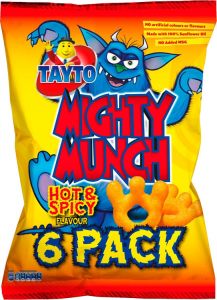 Tayto Mighty Munch 6 Pack 156g (5.5oz)