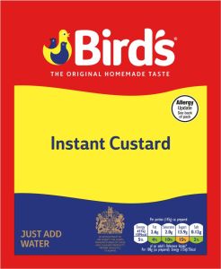 Birds Instant Custard Sachet 75g (2.6oz) 3 Pack-Sell by 7/31/2025
