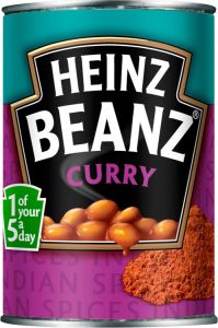 Heinz Curry Beans 390g (13.7oz)