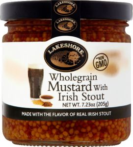 Lakeshore Irish Stout Mustard 205g (7.2oz)