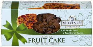 Mileeven Fruit Cake w/ Irish Whiskey 400g (14.1oz)-Sell by 5/3/2023