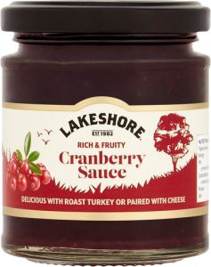 Lakeshore Cranberry Sauce 200g (7oz)-Sell by 2/28/2026