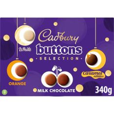 DM Buttons Selection Box 340g (12oz)-Sell by 3/31/2026