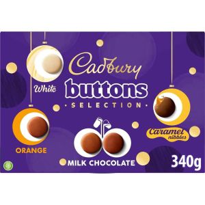 DM Buttons Selection Box 340g (12oz)-Sell by 3/31/2026