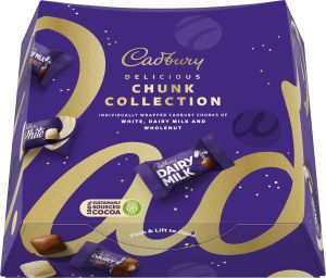 Dairy Milk Mixed Chunk Box 243g (8.6oz)