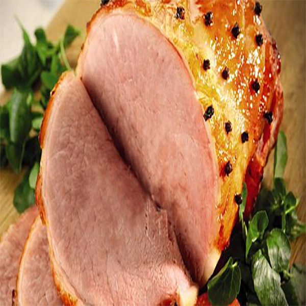 Irish Ham with Mustard and Honey Glaze