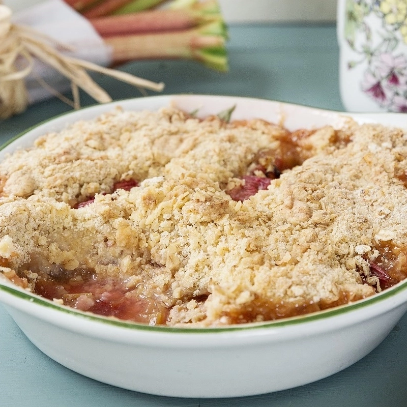 Rhubarb Crumble
