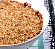 Irish Oatmeail Fruit Crumble