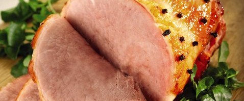 Irish Ham with Mustard & Honey Glaze