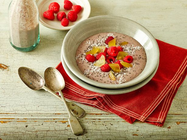Flahavan’s Blueberry and Avocado Smoothie Bowl