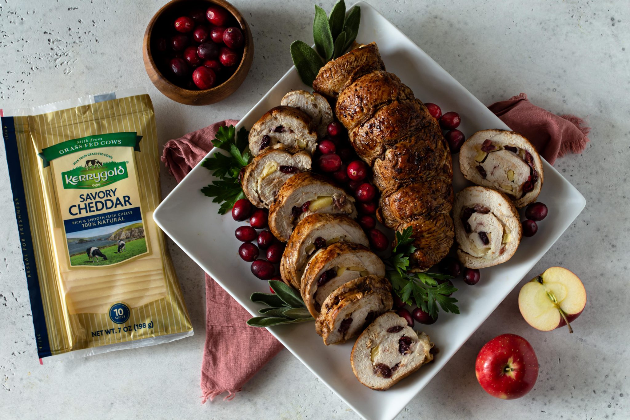 Cranberry Stuffed Turkey